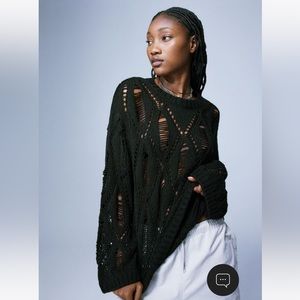 H&M Ladder Stitch Sweater